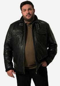 Куртка Men Plus Leather jacket, Black