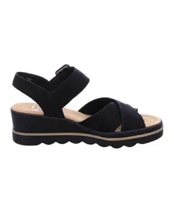 Черные ботильоны Rieker, черный