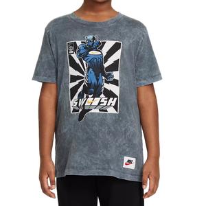 Nike Футболка спортивная Swooshman Coal Black для подростков