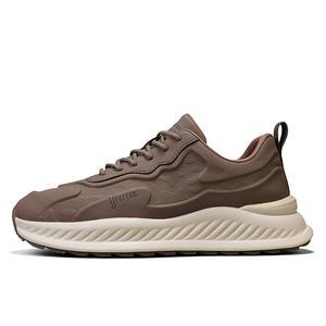 YEARCON Повседневные туфли мужские низкие цвета: кофе/абрикос/черный