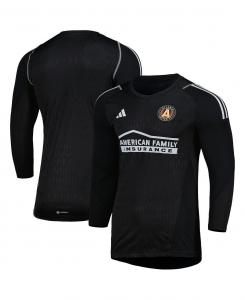 Реплика мужского черного вратарского джерси Atlanta United FC 2023 с длинным рукавом adidas