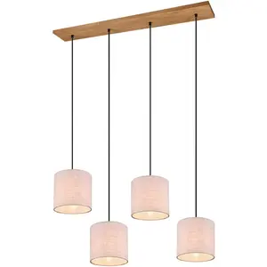 Подвесной светильник TRIO Leuchten Elmau E27, подвесная лампа, лампочка сменная Trio Leuchten, Nickelfarben