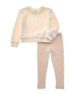 Великолепный комплект из 2-х предметов: свитер и брюки Splendid, белый