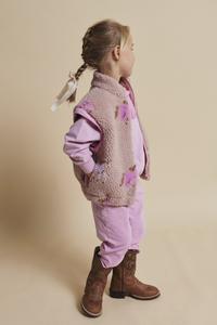 Флисовая куртка Copenhagen Colors JACKET REMOVABLE SLEEVES, Rose/Unicorn Comb/Pink