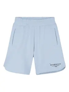 Шорты с карманами Givenchy Kids, синий