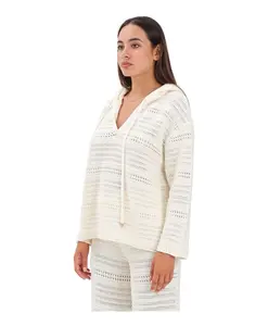 Худи в повседневном и изысканном стиле Akep, бежевый