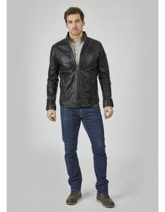 Кожаная куртка Bugatti Fidelio, черный