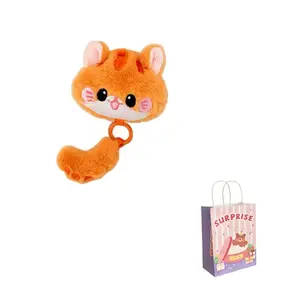 Длинный хвост котенок плюшевый кулон высота 15 см Nodding Bud Bug