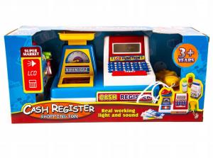 Магазин кассовый аппарат с весами Маркет для детей Калькулятор Midex