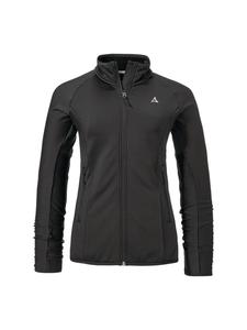 Schöffel Спортивная флисовая куртка 'Style Cascata' в черном цвете