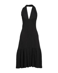 Платье миди Msgm, черный