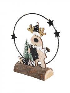 Hollybell Декоративный светодиодный светильник коричневого цвета - (Ш)16 x (В)17 x (Г)4,5 см