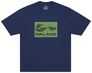 Футболка Palace Top Up, темно-синяя