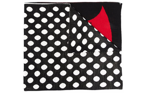 MOSCHINO Вязаный шарф женский черный