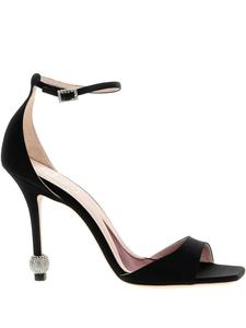 Сандалии Roger Vivier Marlene 110 мм, черный