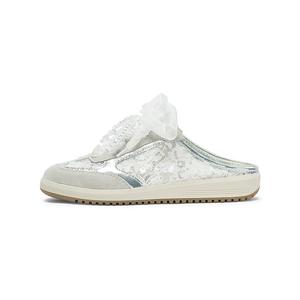 Женские сандалии с закрытым носком и резиновой подошвой, устойчивые к истиранию Coup De Foudre, Gray/Silver