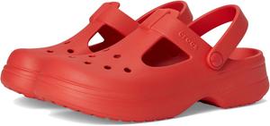 Детские кроксы Crocs Classic Mary Jane, Cherry Red