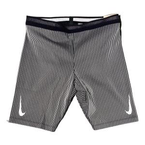 Шорты men's stripe logo straight sports shorts black Nike, мультиколор