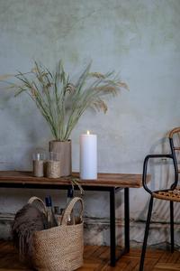 Светодиодная свеча с пламенем 275 см Star Trading, белый