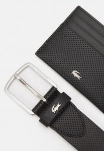 Пояс PUNCH BELT BOX SET Lacoste, черный