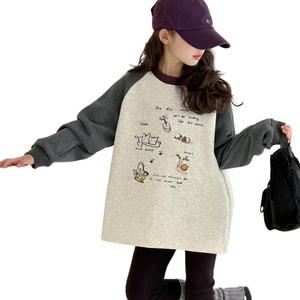 Толстовка весна осень зима kids' Disney, бежевый