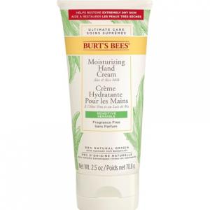 Увлажняющий крем для рук для очень сухой и чувствительной кожи с алоэ и рисовым молоком 70,8 г Burt's Bees