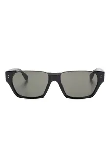 Прямоугольные солнцезащитные очки Linda Farrow, черный