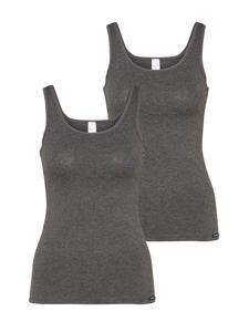 Skiny Майка 'Cotton Advantage' в крапчатом сером цвете