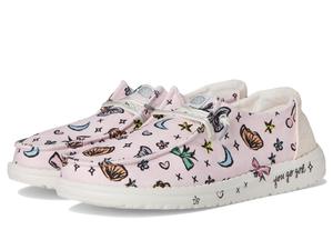 Лоферы Hey Dude Kids Wendy Darlin, цвет Pink/Multi