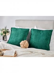 Beliani Комплект из 2 декоративных подушек VERPIS зеленого цвета
