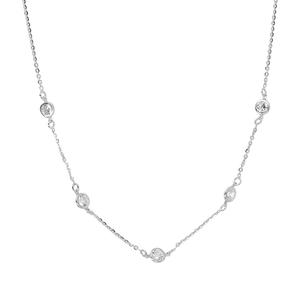 Autentica - 2.35 Cttw Station Collier Autentica, Rhodium