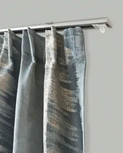 Карниз для штор GARESA "200", 1 направляющая, желаемая длина, простая внутренняя направляющая из алюминия, выдвижная, потолочный монтаж 540 см, цвет aluminiumfarben