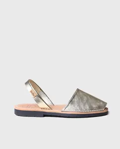 Женские кожаные сандалии Menorcan на резиновой подошве Toni Pons, золотой