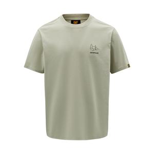 Футболка мужская CAT, зеленый