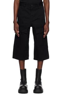 Шорты чинос карго We11Done, черный