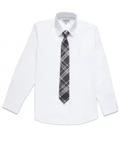Комплект из классической рубашки и галстука Big Boys Solid Kenneth Cole Reaction, мультиколор