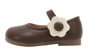 Дышащие нескользящие низкие туфли для малышей MAIBUXIONG, коричневый