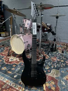 Электрогитара Ibanez GRGR131EX-BKF Gio - Черный матовый