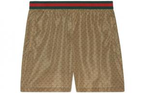 GUCCI Мужские повседневные шорты, цвет Brown