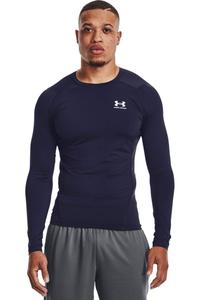 Темно- / футболка с длинными рукавами Heatgear Under Armour, синий