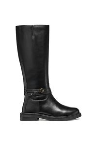 Кожаные ботинки D SERILDA Geox, черный