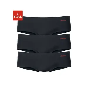 S.Oliver Hipster (упаковка, 3 шт.), изготовлены из качественного эластичного хлопка, черный
