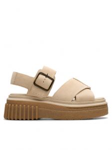 Сандалии Evamar Wish 26181202 Clarks, бежевый