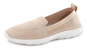 Слипоны LASCANA, Beige