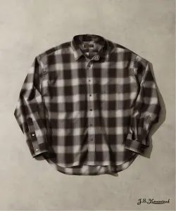 Jshomestead/рубашка в клетку «градиент омбре» Journal Standard, цвет Brown A