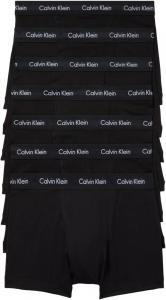 Мужские боксеры Calvin Klein из хлопка и эластичного материала, упаковка 7 шт., 7 Black