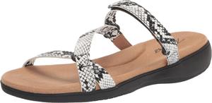 Женские сандалии Trotters на платформе, белый/черный