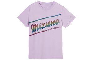 Футболка для начальной школы Mizuno, светло-голубой