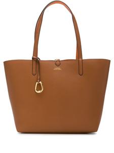 Двусторонняя сумка-тоут с логотипом Lauren Ralph Lauren, коричневый