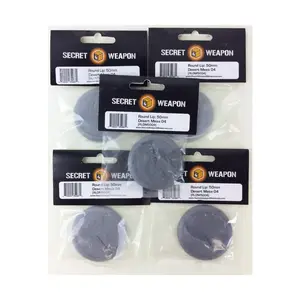 Круглая база для губ №4, 50 мм — Desert Mesa (5 шт.), Miniature Bases - Desert Mesa